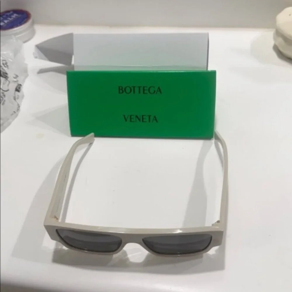 Bottega Veneta Men's Beige Sunglasses